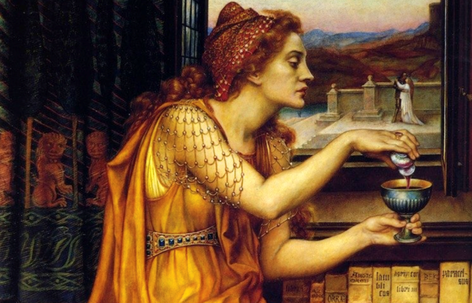 The Love Potion par Evelyn De Morgan